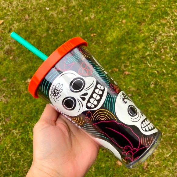 STARBUCKS Mexico Day of the Dead Tumbler Cup - Picture 5 of 7